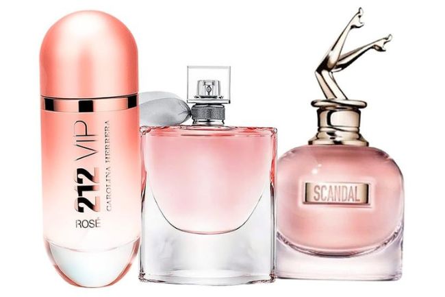 Perfumes importados femininos 