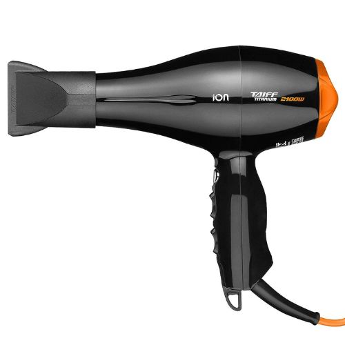 Taiff Secador Titanium Preto E Laranja