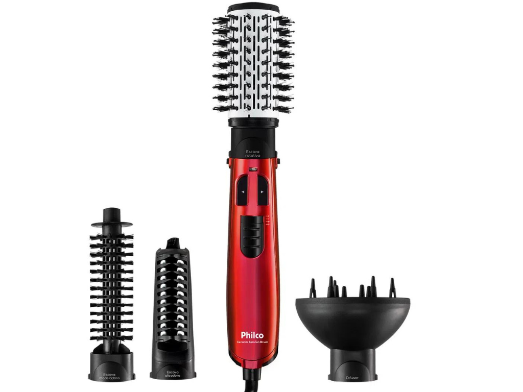 Escova Rotativa Philco Ceramic Spin Ion Brush