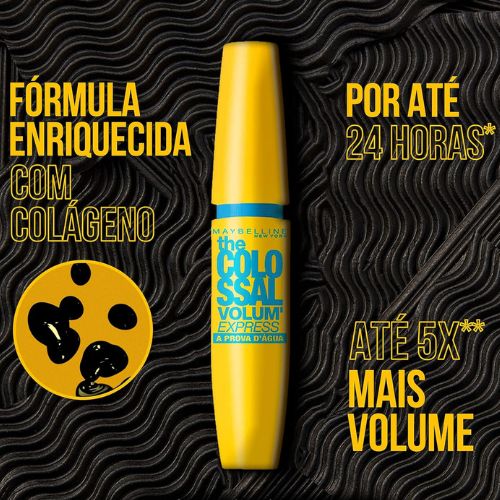 Máscara de cílios à prova d'água MAYBELLINE The Colossa