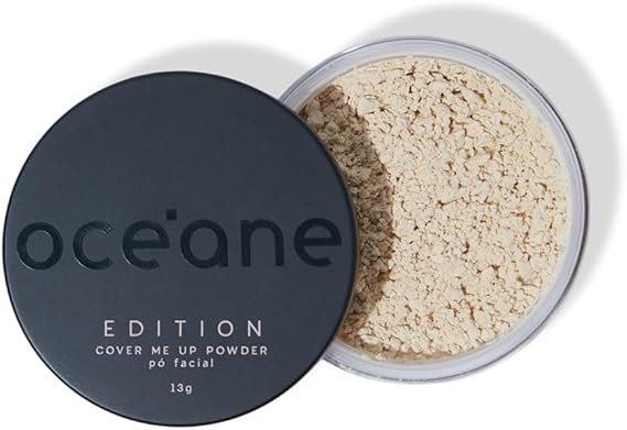 Pó solto translucido