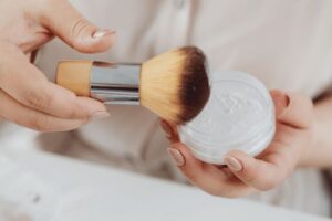 pó translucido facial