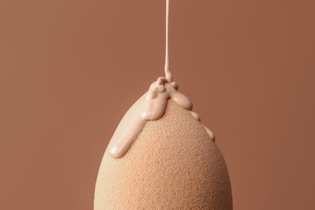 Misture base com iluminador liquido - base efeito glow