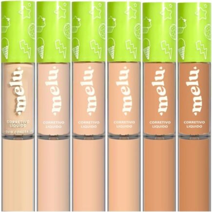 Corretivo kiquido Melu cores