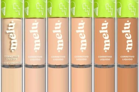 Corretivo kiquido Melu cores